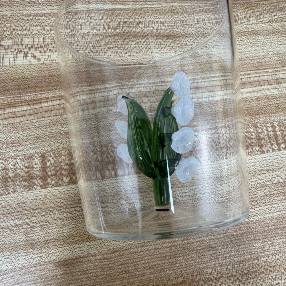 Lily of the Valley Drinking Glass
